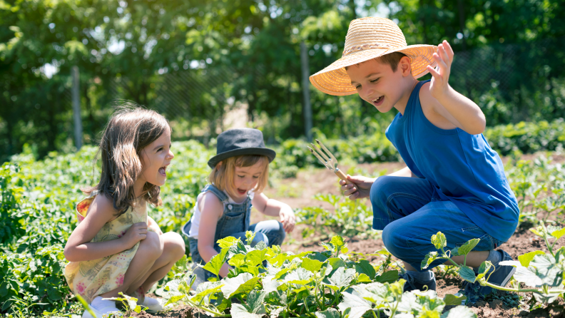 Grade school is a great time to instill a love of gardening.