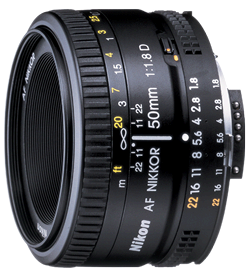 Product Image - Nikon AF Nikkor 50mm f/1.8D