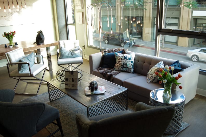 living room, designed by Lauri Howell