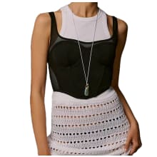Product image of By Anthropologie Mesh Corset Top