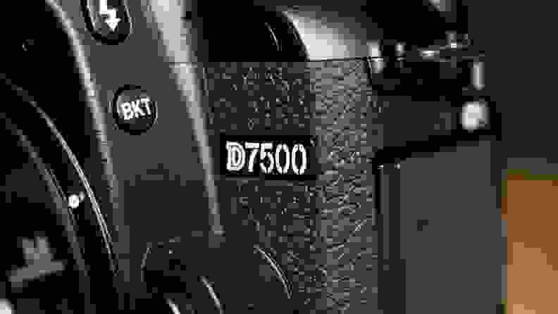 The D7500 sits nicely between Nikon's entry-level cameras and its more pro-style bodies like the D500.