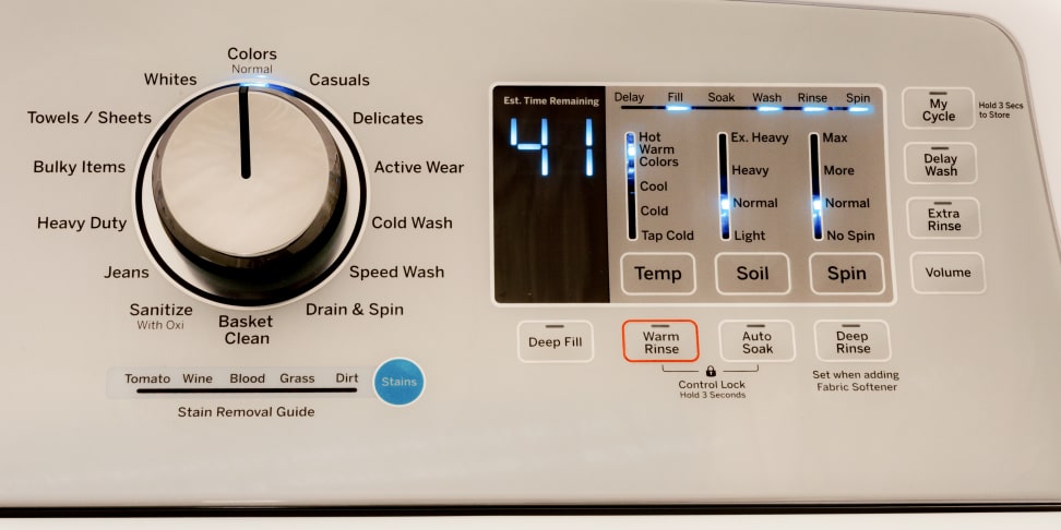 Cycles-on-control-panel