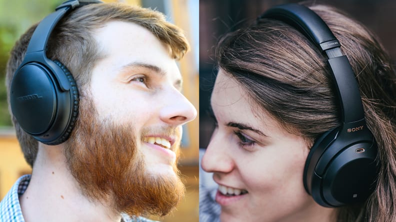 Bose and Sony Headphones