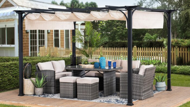 outdoor pergola