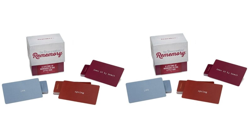 two images of the rememory game