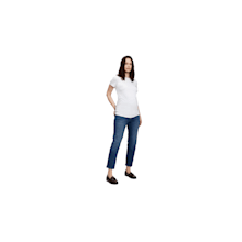Product image of Maternity True Waistband Full-panel Cheeky Straight Jeans