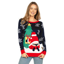 Product image of Tipsy Elves Women’s Winter Whale Tail Ugly Christmas Sweater
