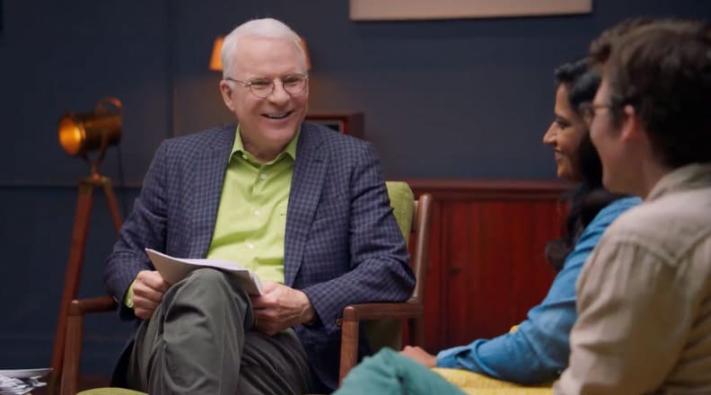 Steve Martin leading a Masterclass