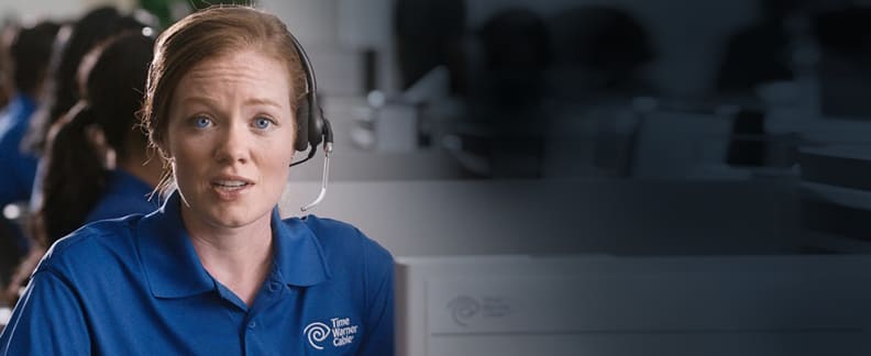 A Time Warner customer service rep