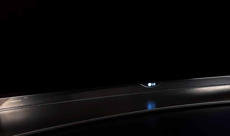 LG 65EG9600 stand logo LG base