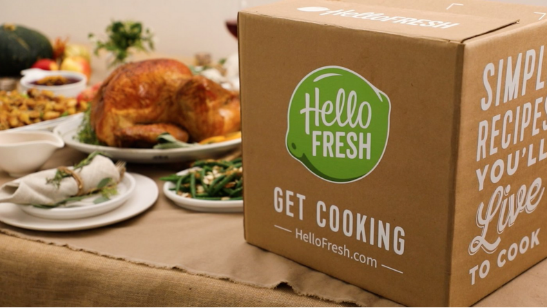 HelloFresh可以提供感恩节餐包，你只需要做最少的工作。