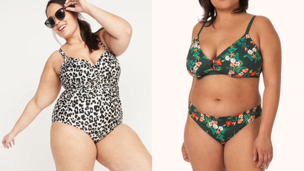 Plus-size bathing suits