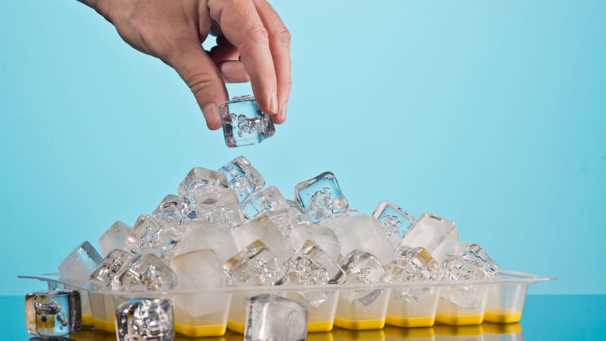 Nouveauté os refroidisseurs ice cube tray-crâne et os de réfrigération 