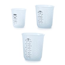Product image of OXO Good Grips Three-Piece Squeeze and Pour Silicone Measuring Cups
