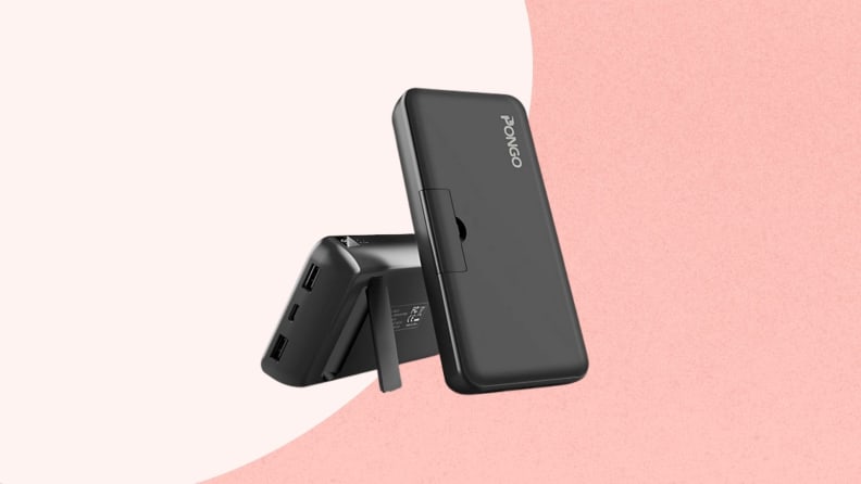 Black power bank charger
