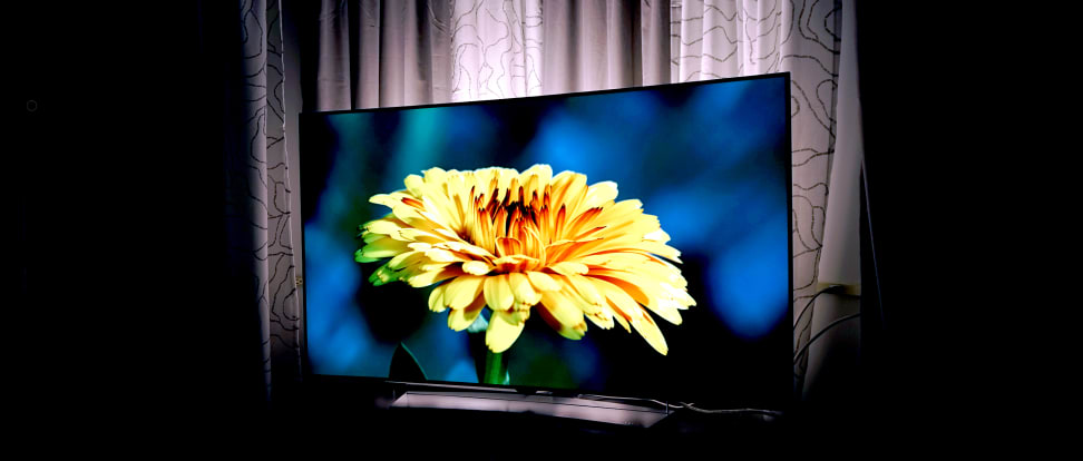 An LG OLED TV