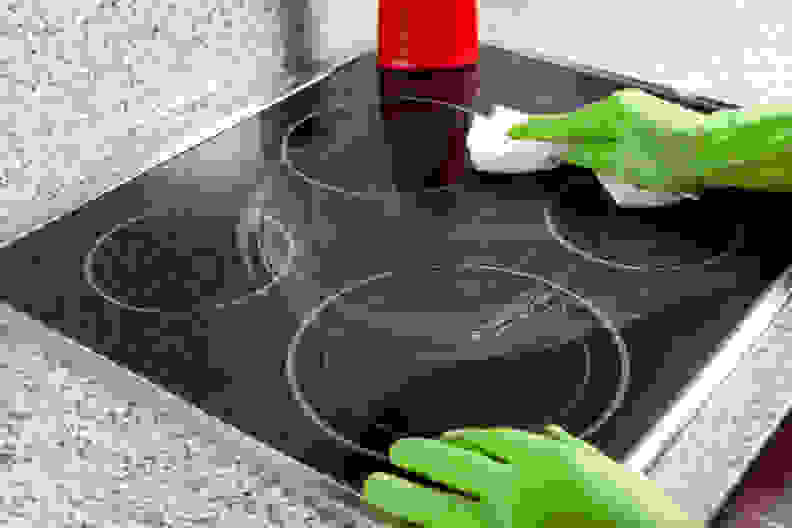 Your glass stovetop needs cleaning
