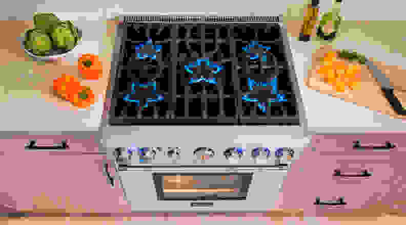 Thermador 30-inch-5-Burner Pro Style Range