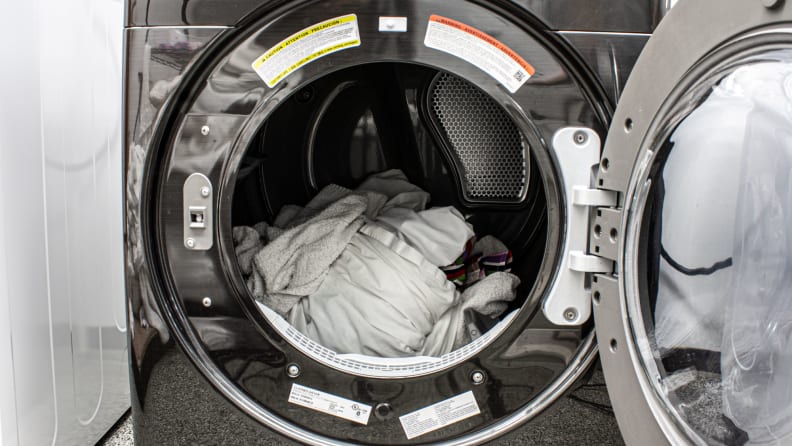 The drum of a Samsung DVE45R6300V dryer