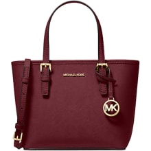 Product image of Michael Kors Jet Set Travel Extra-Small Saffiano Leather Top-Zip Tote Bag