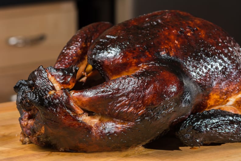 A smoked turkey.