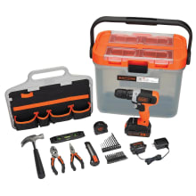 Product image of Black+Decker 20V Max Cordless Drill With 28-Piece Home Project Kit
