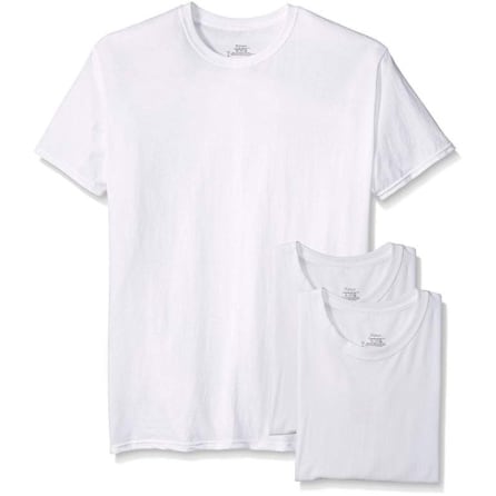 Hanes plain hot sale white t shirts