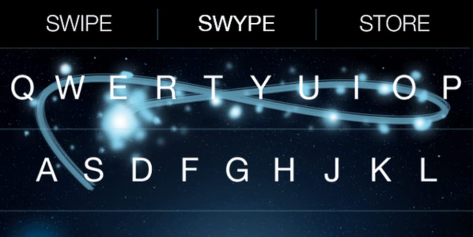 Swype keyboard