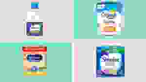four different kinds of baby formula
