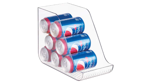 mDesign Fridge Can Organizer