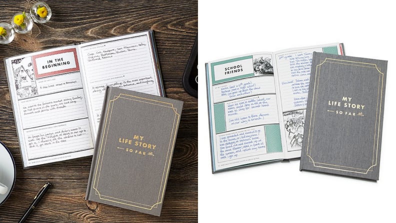 Life Story book available on Uncommon Goods