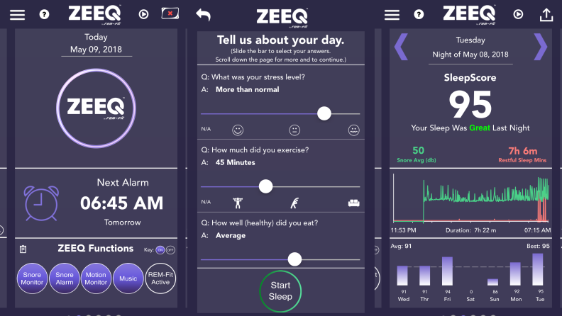 Zeeq Sleep Setup and Final