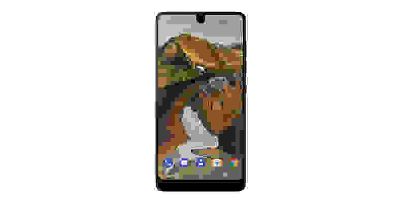 The Essential phone display