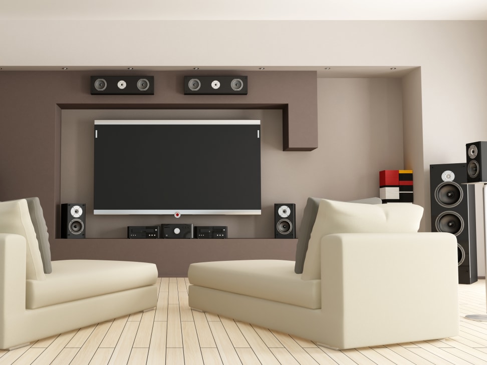 living room surround sound wiring