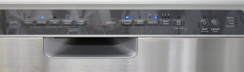 Whirlpool WDF530PAYM controls