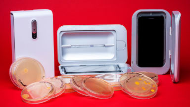Do phone "disinfecting" products really work?