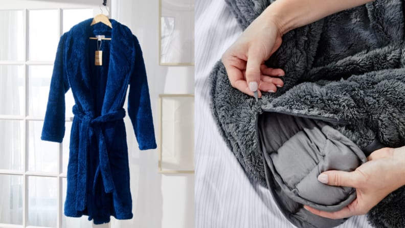 This Weighted Robe Is Like an At-Home Spa Day, And It's On Sale Right Now!