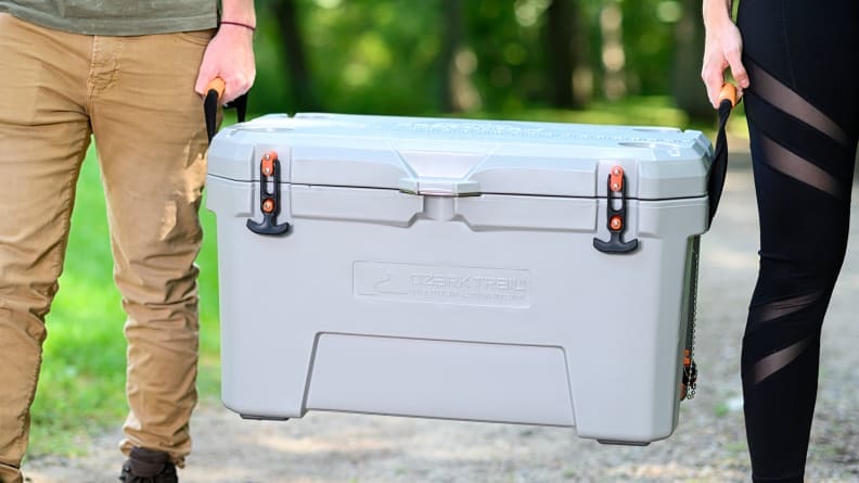 The Ozark Trail 52-Quart Cooler is our best value pick for coolers.