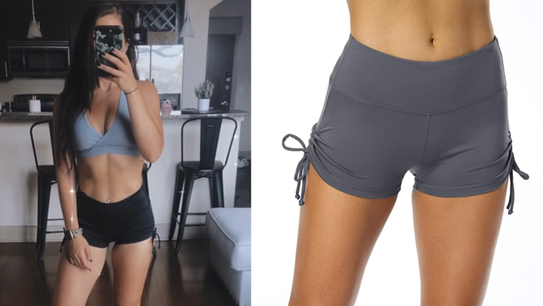 Cadmus booty athletic shorts