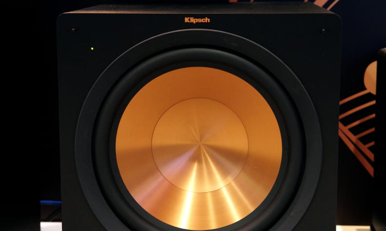 The spun copper woofers not only look good but contribute to the rich, powerful sound Klipsch is known for.
