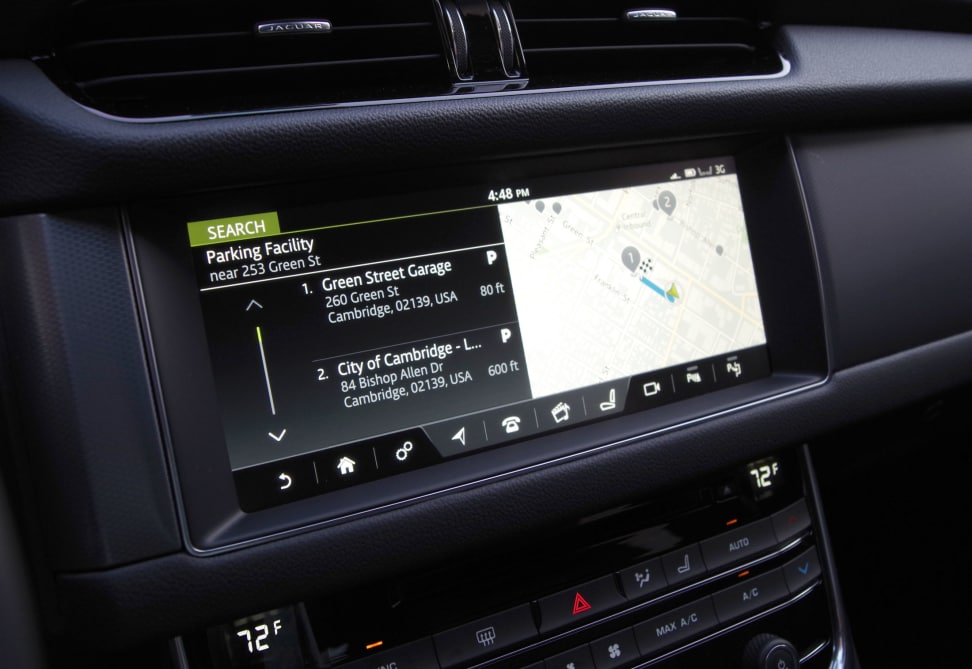 2017 Jaguar XF Diesel Navigation—Parking