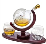 Product image of Godinger Whiskey Decanter Globe Set