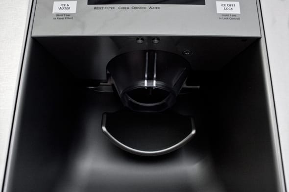 Water/Ice Dispenser Detail Photo