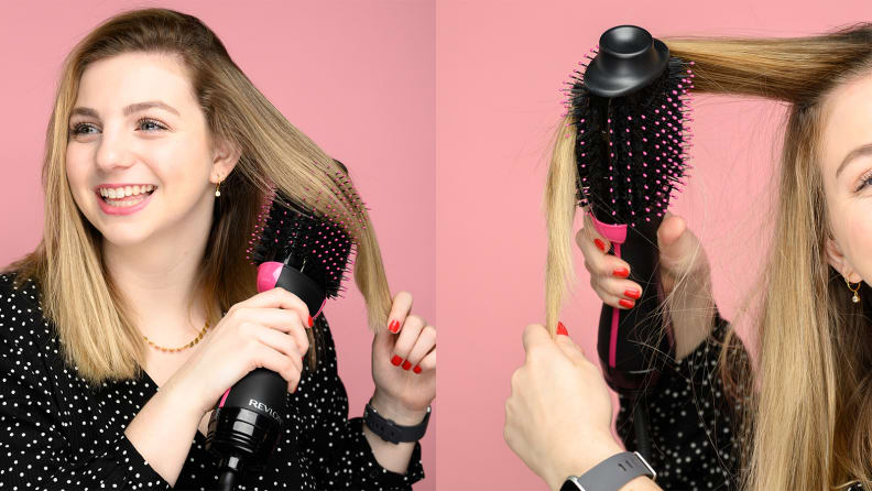 A photo of the Revlon One-Step Hair Dryer and Volumizer.