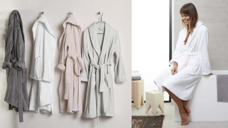 Women's bathrobes.