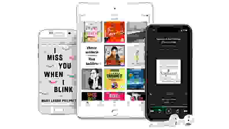 Scribd e-books and audiobooks on phone and tablet