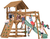 Product image of Creative Playthings Wooden Swing Set