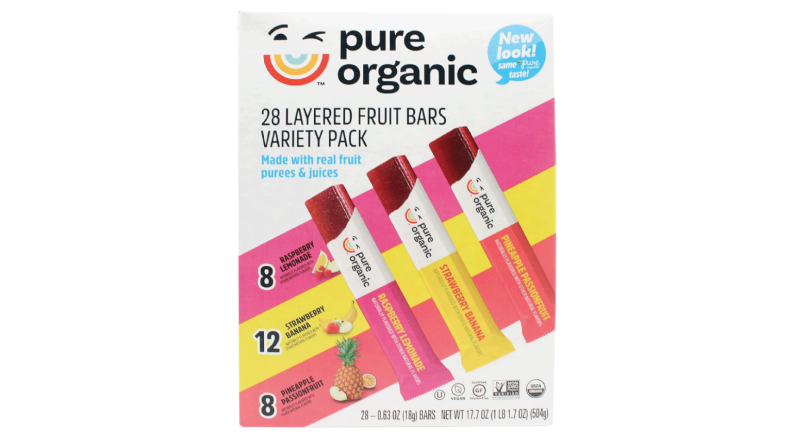 Pure Organic Layered Fruit Bars Variety Pack