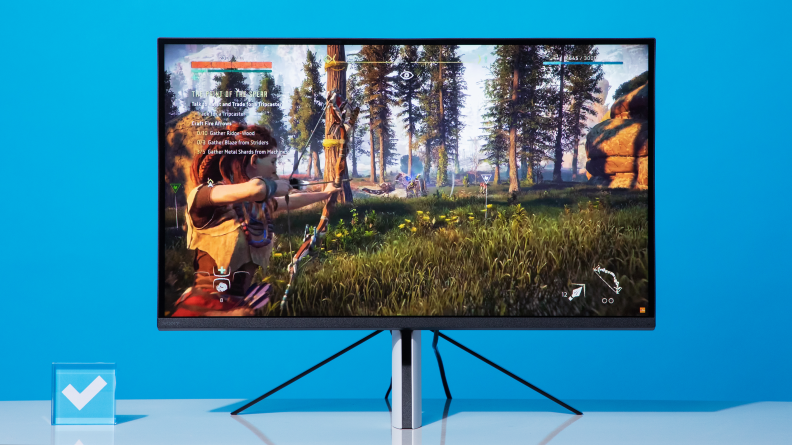 Horizon Zero Dawn running on the Sony Inzone M9