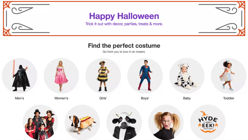 Target Halloween Shop